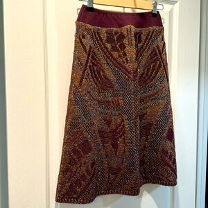 Anthropologie NWT Cecilia Prada Midi Skirt